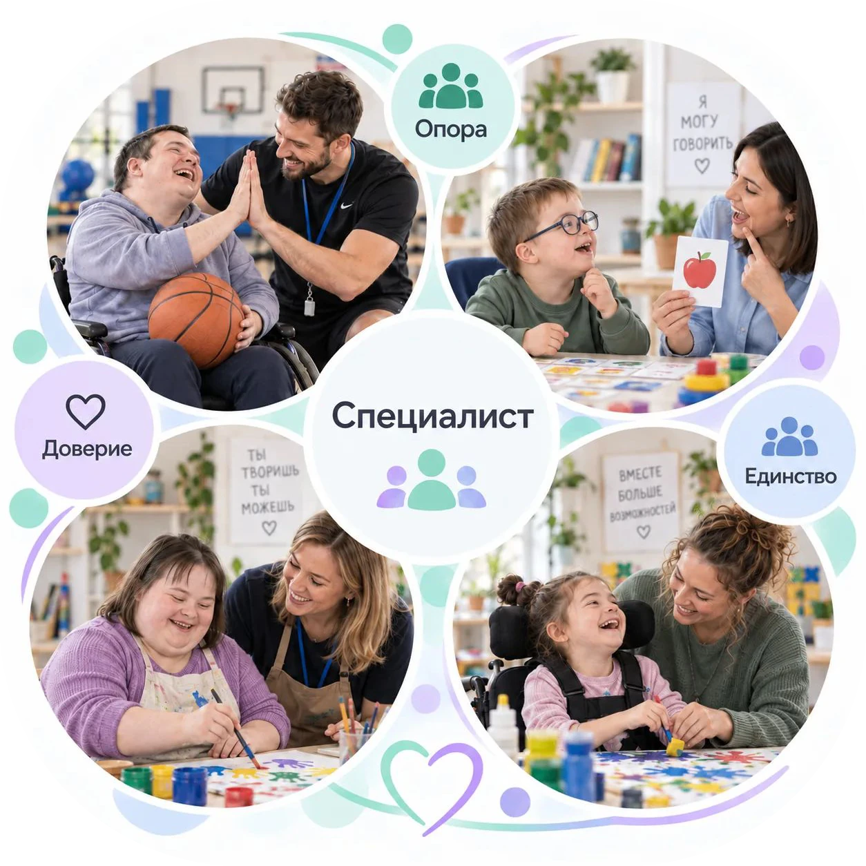Специалист: опора, доверие и единство